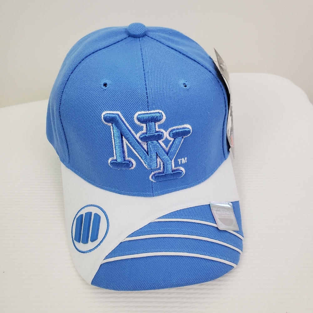 City Hunter New York Pin Stripe Cap Fitted Baseball Hat